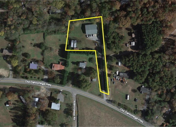 1245 Old Dahlonega Highway Aerial